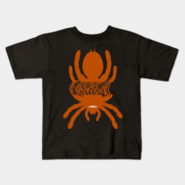 Tarantula Silhouette V5 Kids T-Shirt by IgorAndMore